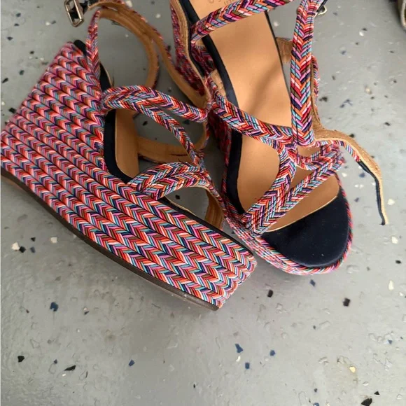 Castaner Multicolor Strappy Sandals - Picture 2 of 3